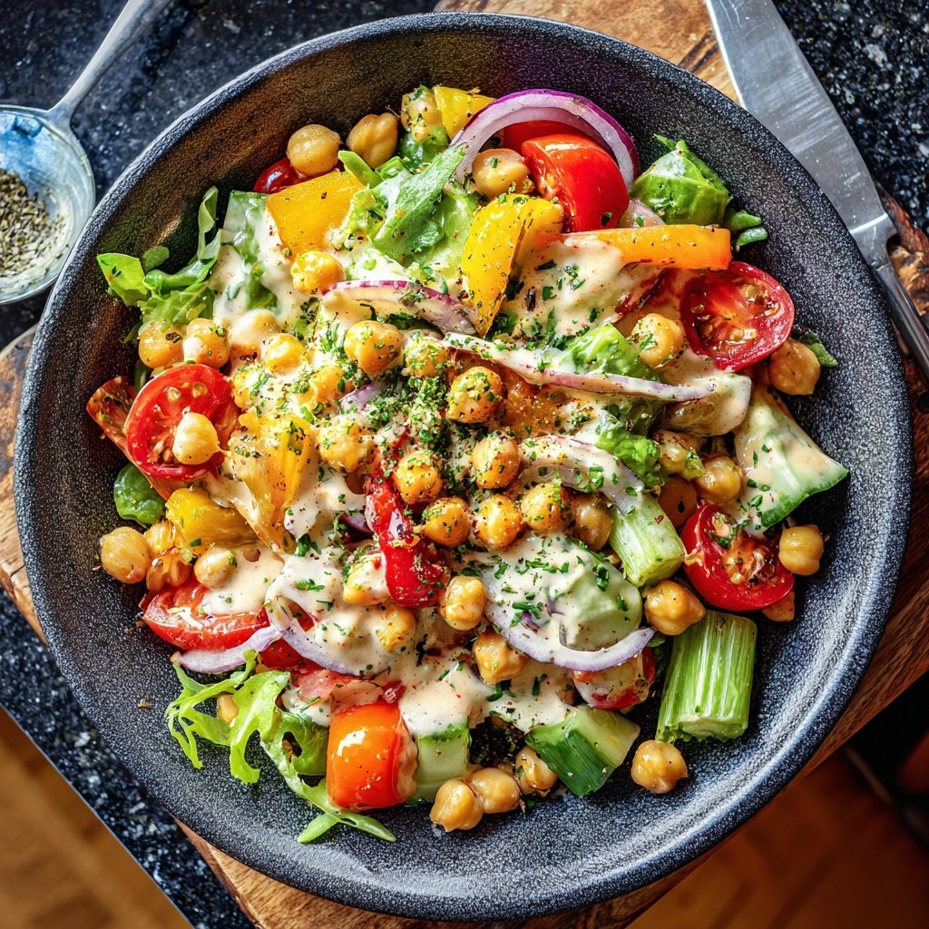 Salate Zum Grillen Mit Kichererbsen