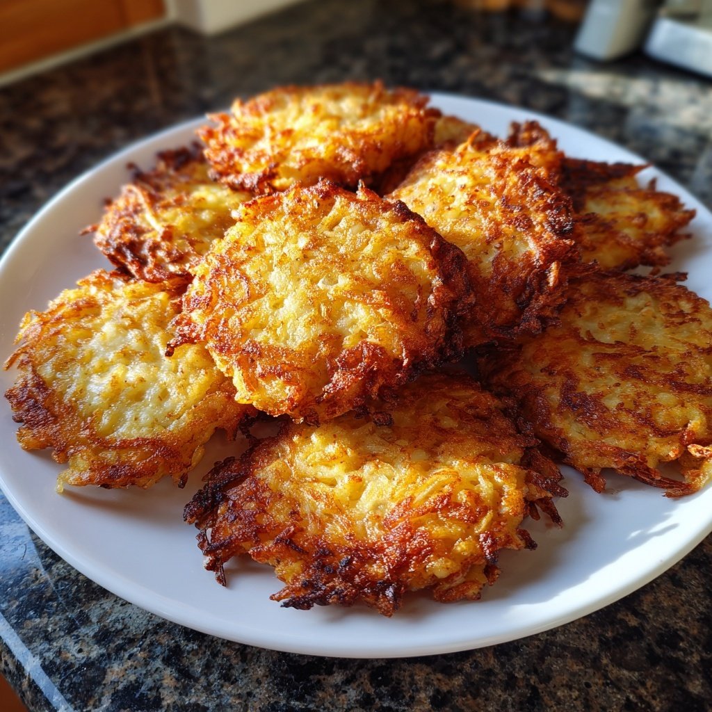 Knusprige Kartoffelpuffer