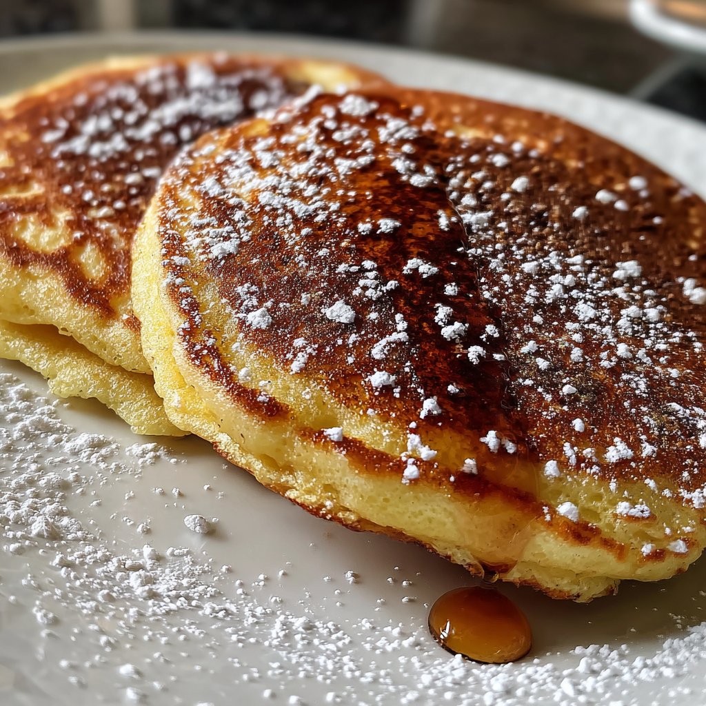 Pfannkuchen mit Zimt