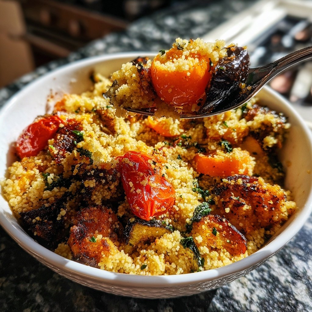 Couscous mit Ofengemüse