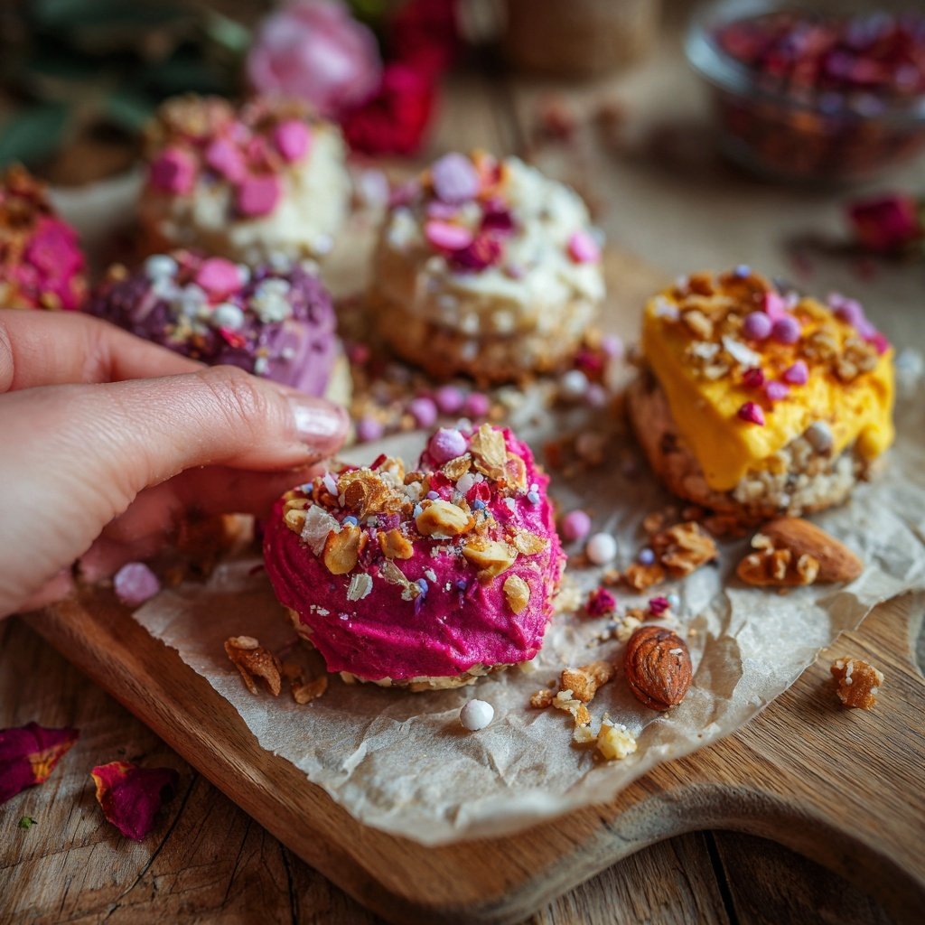 Valentinstag Snacks zum Teilen