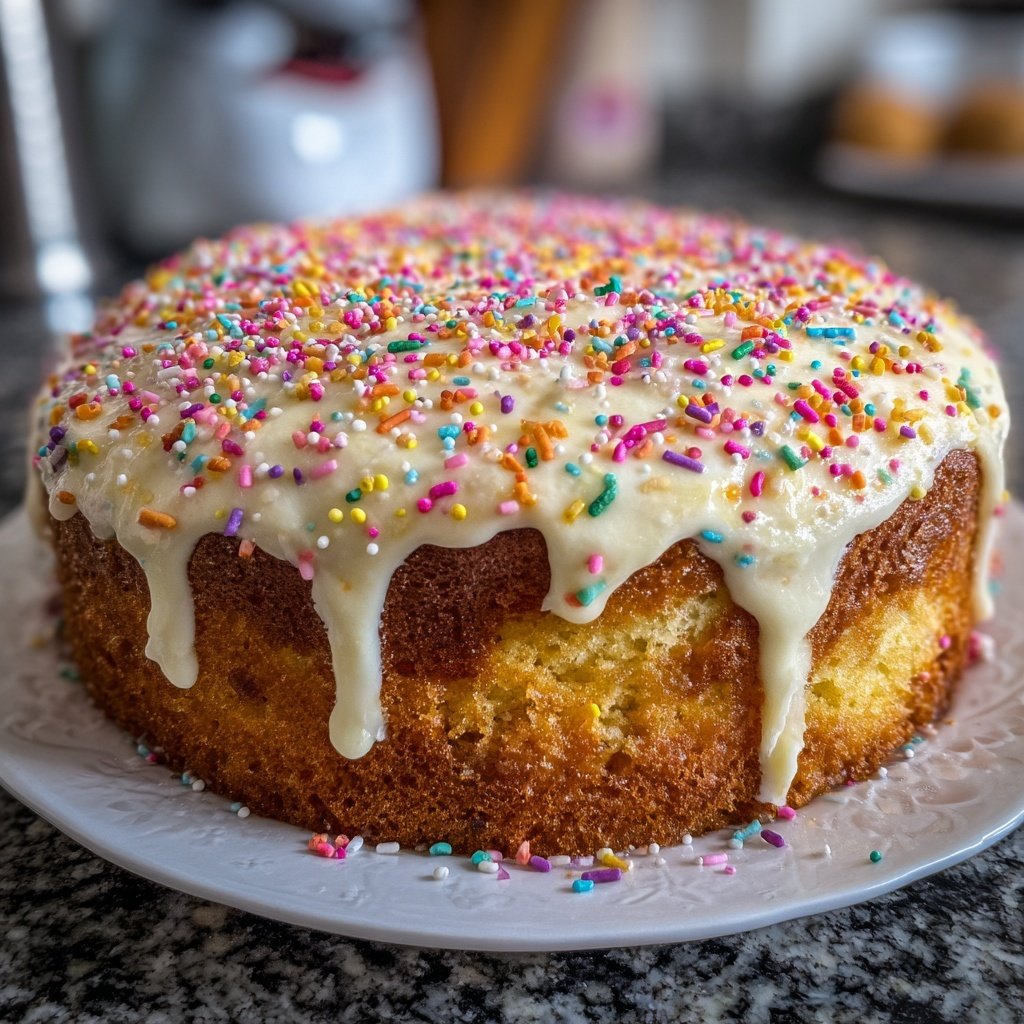 Geburtstagskuchen ohne viel Aufwand