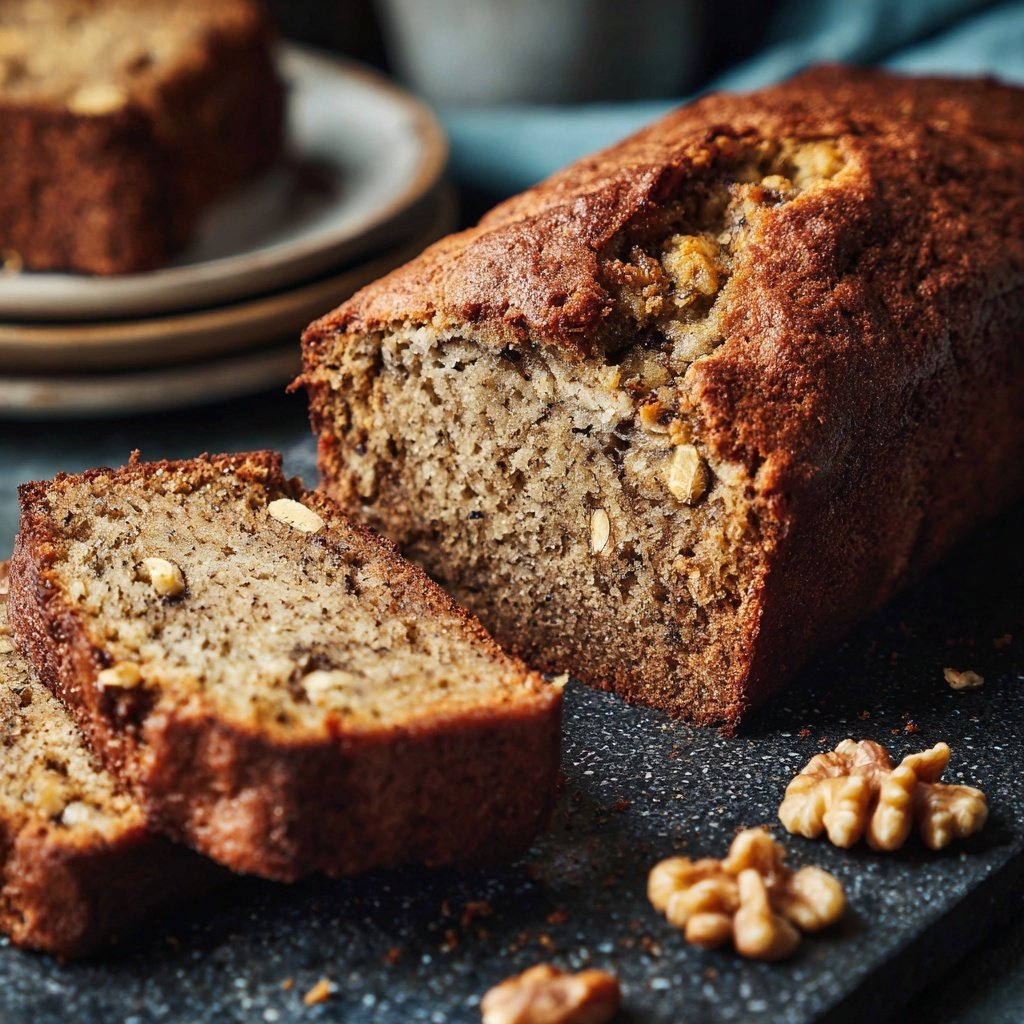 Bananenbrot ohne Ei