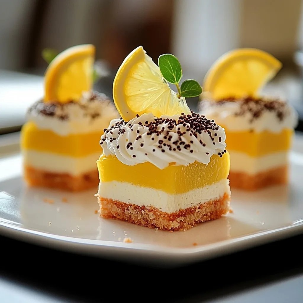 Mini-Zitronen-Käsekuchen