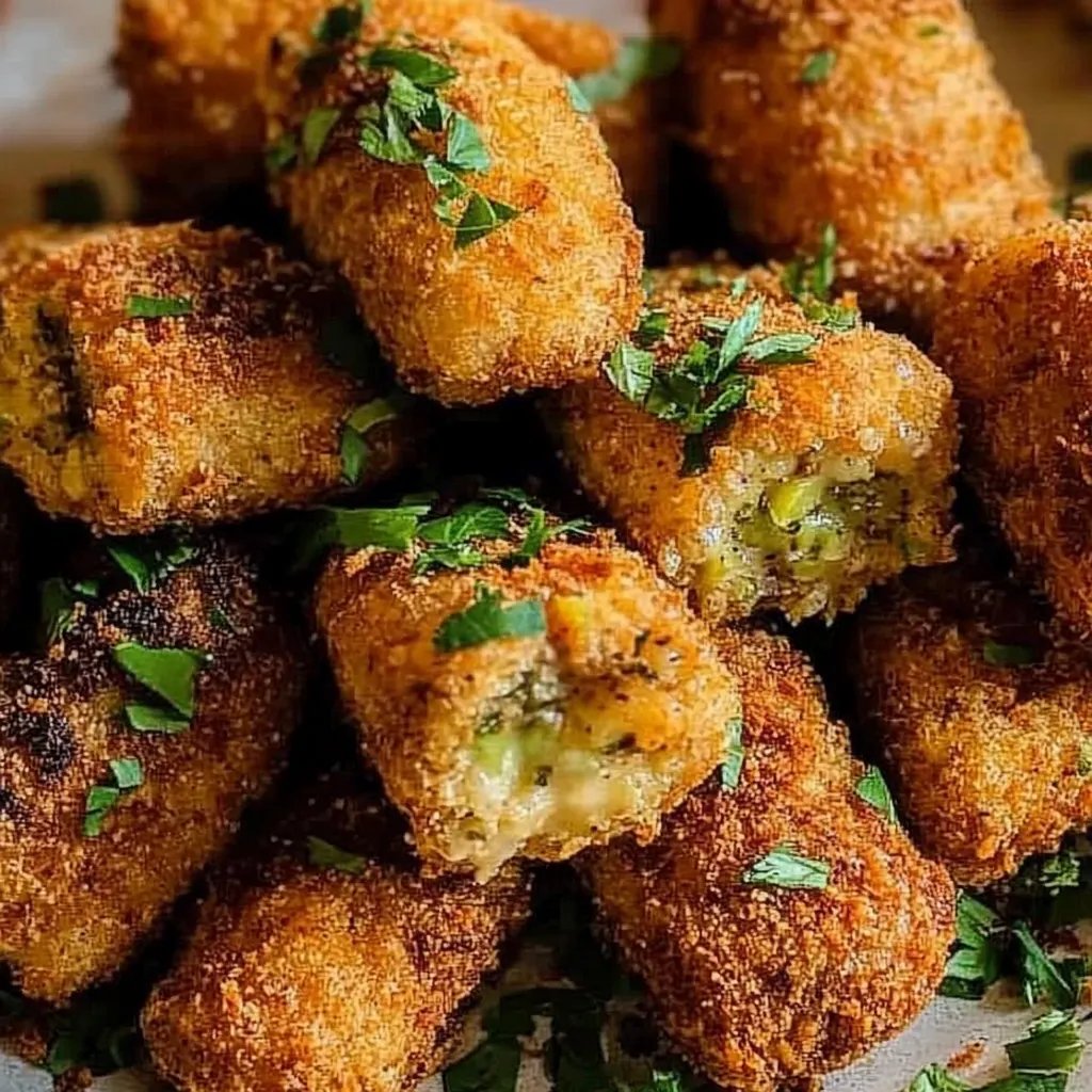 Vegane Kroketten aus Brokkoli