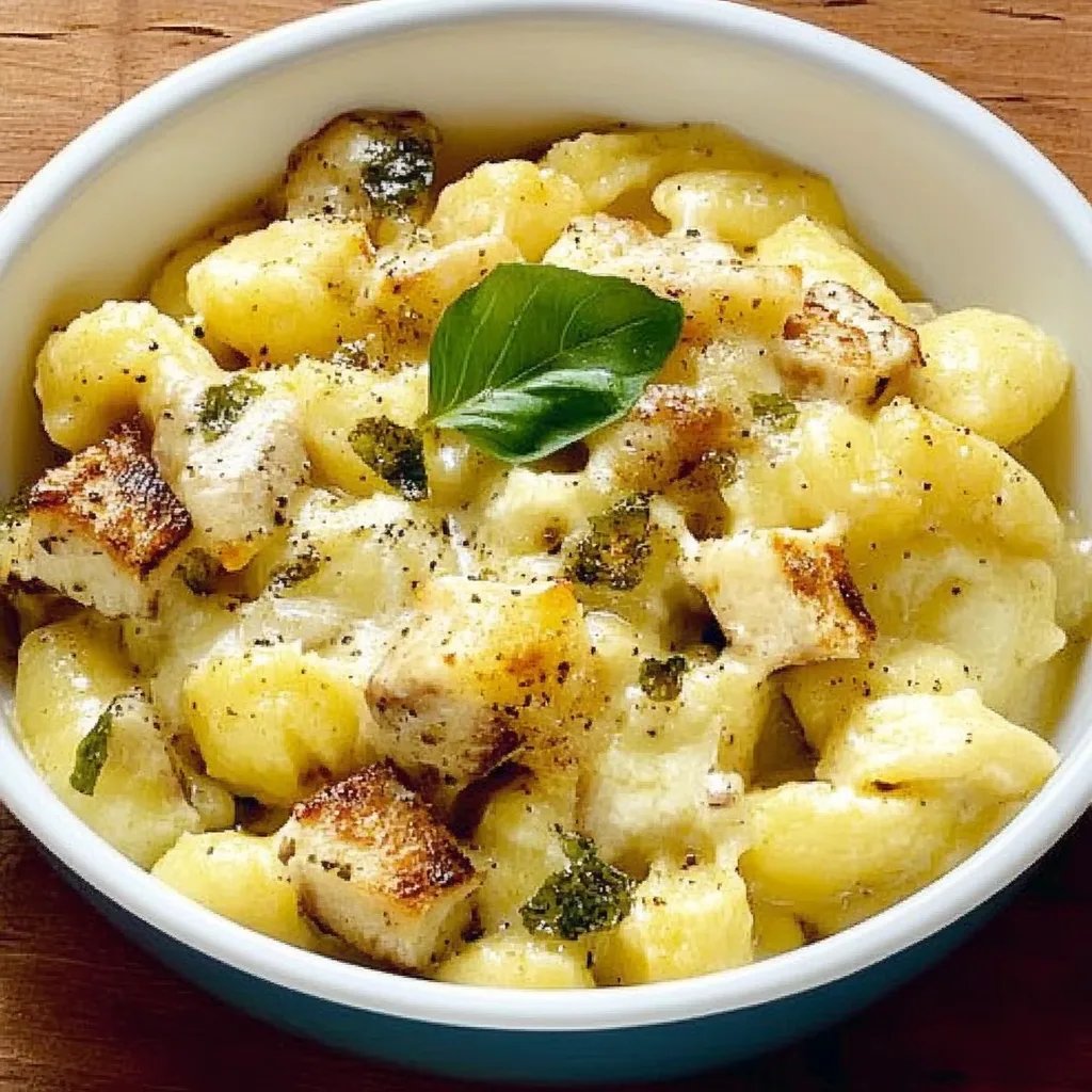 Kohlrabi-Gnocchi-Auflauf