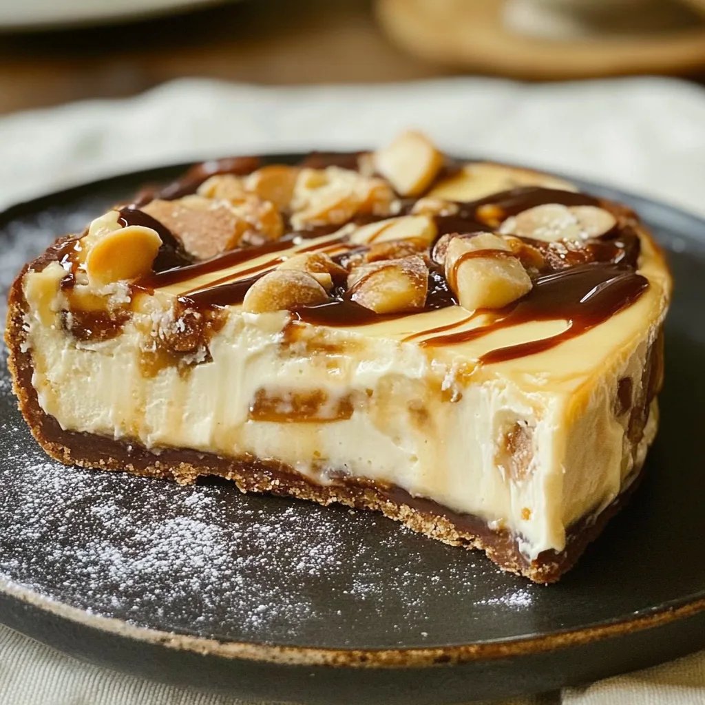 Snickers Käsekuchen