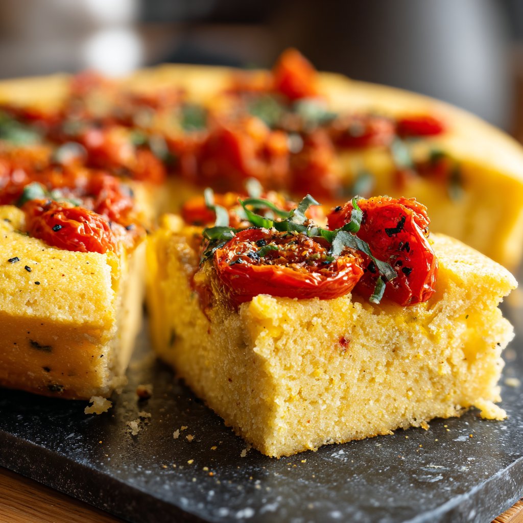 Polenta mit Ofentomaten