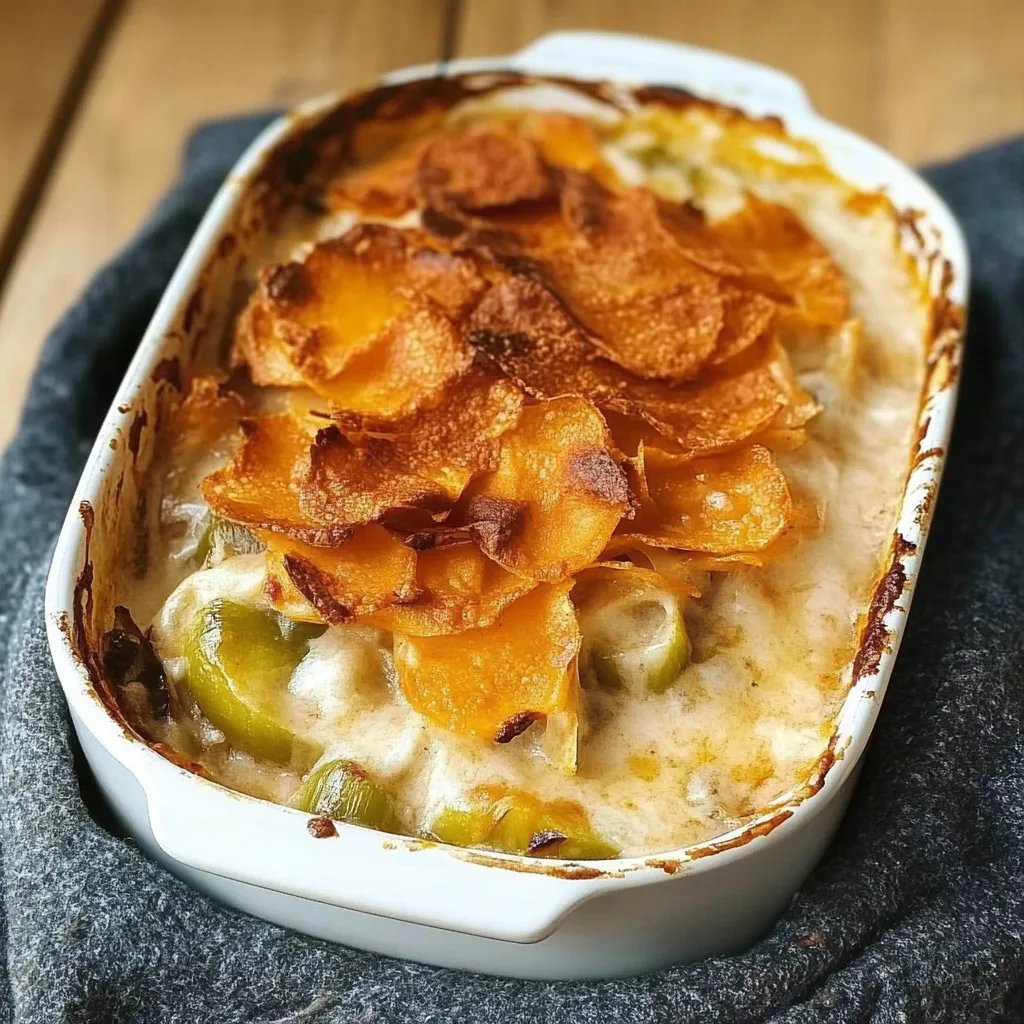 Kartoffel-Lauch-Auflauf