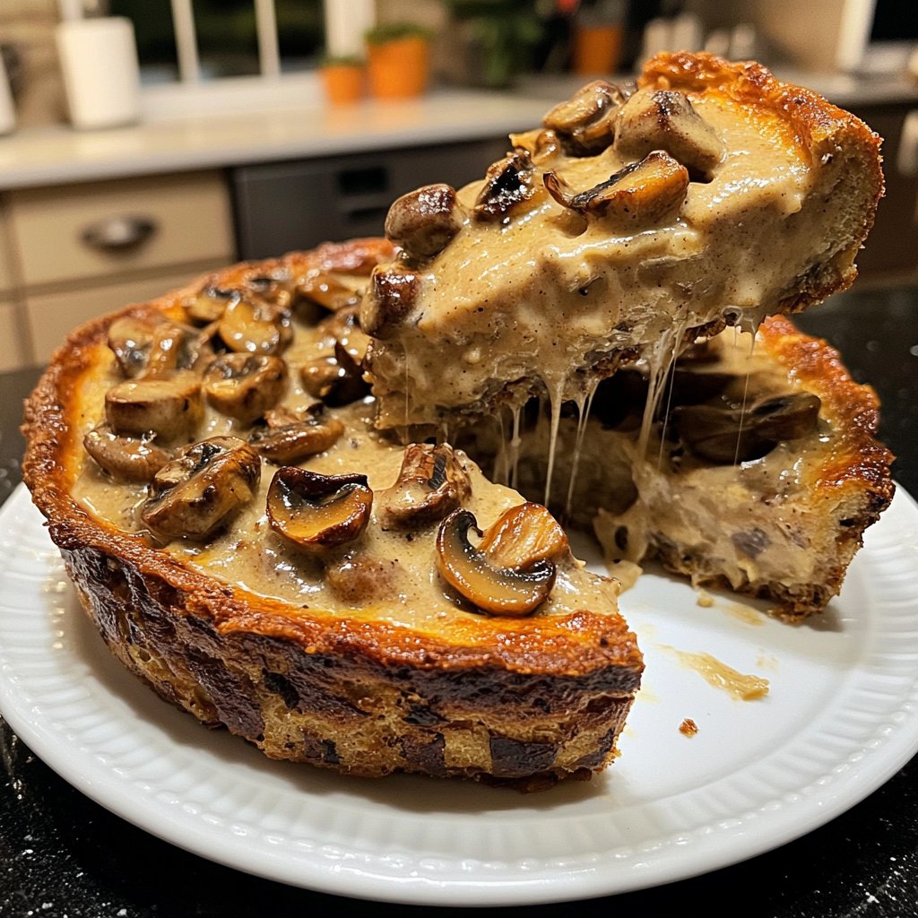 Hähnchenbrust mit Pilzen