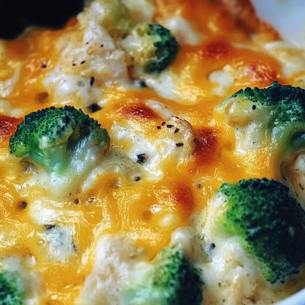 Hähnchen-Brokkoli-Auflauf